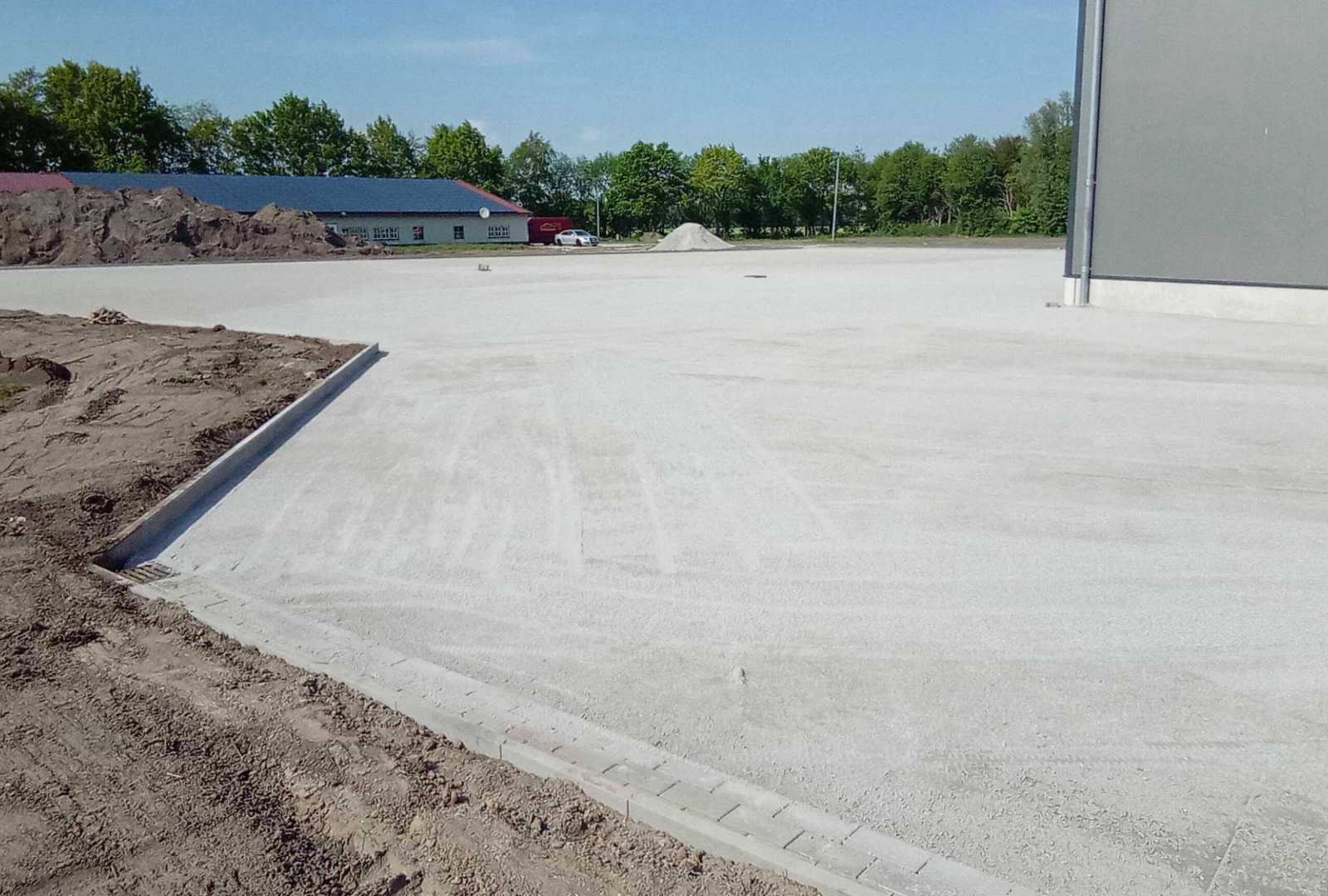 Lehde Strassenbau - Flächenpflaster