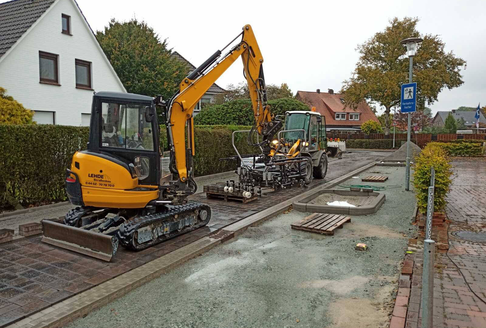 Lehde Strassenbau - Pflasterarbeiten